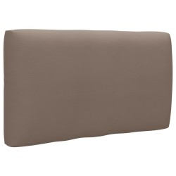 Canapé palette 2 places et coussins Pin imprégné de marron miel 