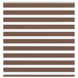 Store zèbre marron 150x100cm largeur du tissu 145,9cm polyester 