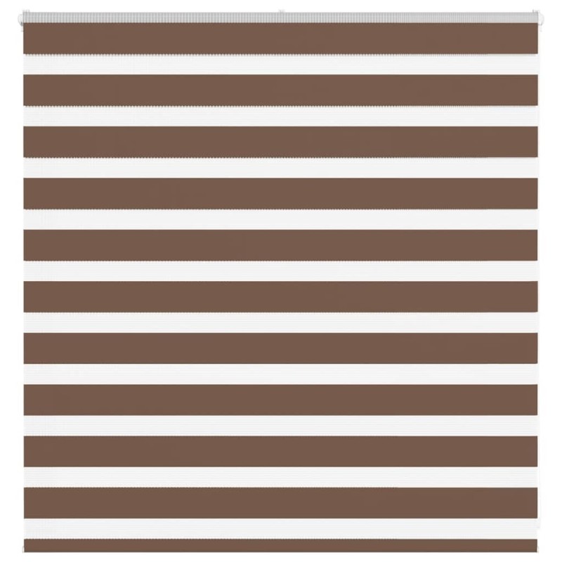 Store zèbre marron 150x100cm largeur du tissu 145,9cm polyester 