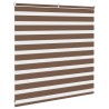 Store zèbre marron 150x100cm largeur du tissu 145,9cm polyester 