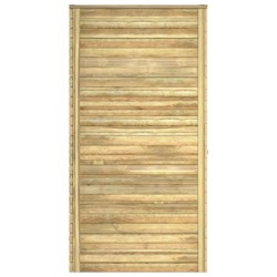 Abri de stockage de jardin 100x110x218 cm Bois de pin imprégné 