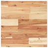 Dessus de table carré 40x40x2 cm bois massif d'acacia 