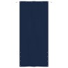 Écran de balcon Bleu 120x240 cm Tissu Oxford 