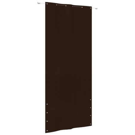 Écran de balcon Marron 120x240 cm Tissu Oxford 
