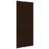 Écran de balcon Marron 120x240 cm Tissu Oxford 