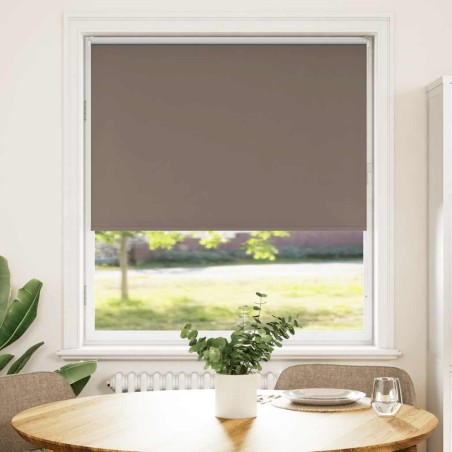 Store enrouleur occultant café 95x175cm largeur du tissu 90,7cm 
