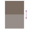 Store enrouleur occultant café 95x175cm largeur du tissu 90,7cm 