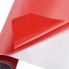 Films de voiture 2 pcs Rouge mat 100x150 cm+50x150 cm 