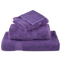 Serviettes de douche de qualité supérieure SOLUND 2 pcs violet 