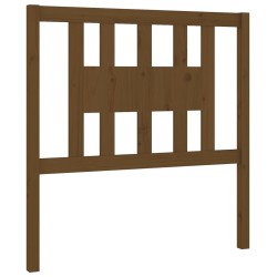 Tête de lit Marron miel 96x4x100 cm Bois massif de pin 