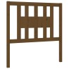 Tête de lit Marron miel 96x4x100 cm Bois massif de pin 