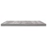 Étagères murales 4 pcs sonoma gris 40x30x1,5 cm bois ingénierie 