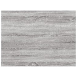 Étagères murales 4 pcs sonoma gris 40x30x1,5 cm bois ingénierie 
