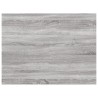 Étagères murales 4 pcs sonoma gris 40x30x1,5 cm bois ingénierie 