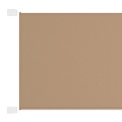 Auvent vertical Taupe 60x360 cm Tissu oxford 