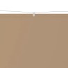 Auvent vertical Taupe 60x360 cm Tissu oxford 