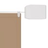 Auvent vertical Taupe 60x360 cm Tissu oxford 