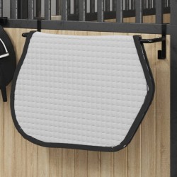 Support de tapis de selle noir fer 