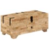 Table basse Bois de manguier massif 80x40x35 cm 