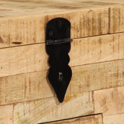 Table basse Bois de manguier massif 80x40x35 cm 