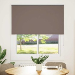 Store enrouleur occultant café 135x175cm largeur du tissu 