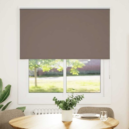 Store enrouleur occultant café 135x175cm largeur du tissu 