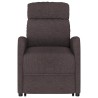 Fauteuil Marron foncé Tissu 