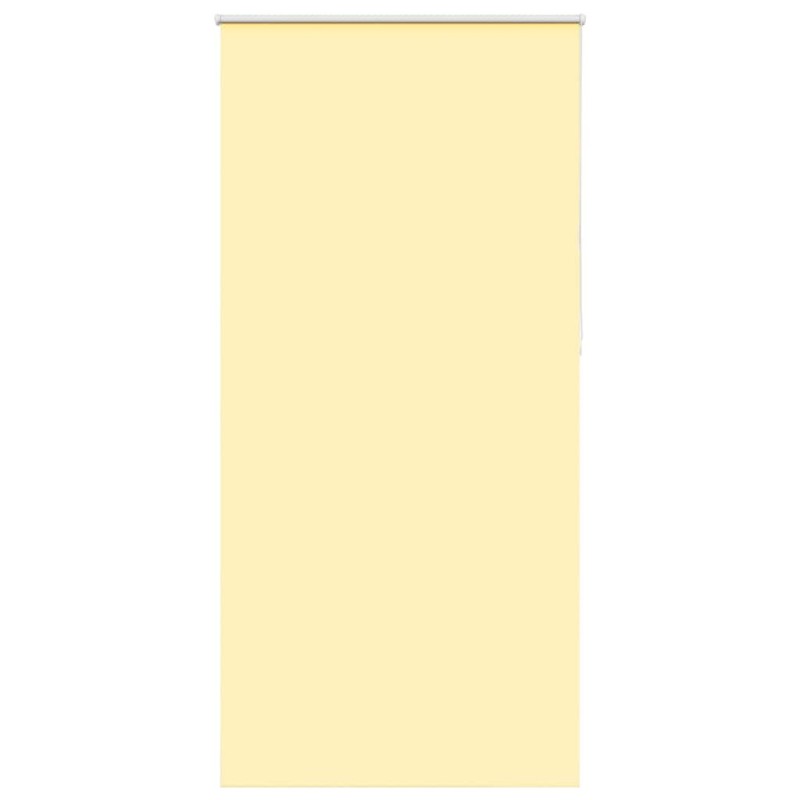 Store enrouleur occultant jaune largeur du tissu 95,7 cm 
