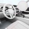 Films 4D de voiture 2 pcs Blanc 100x150 cm+50x150 cm 
