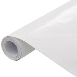 Films 4D de voiture 2 pcs Blanc 100x150 cm+50x150 cm 