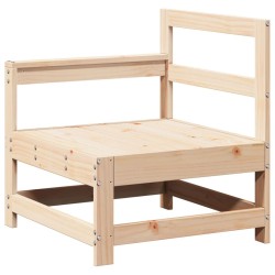 Salon de jardin 7 pcs Bois de pin massif 