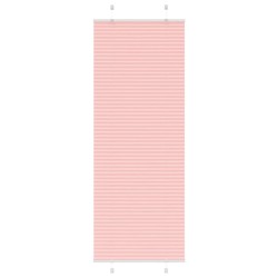 Store plissé rose 75x200 cm largeur du tissu 74,4 cm polyester 