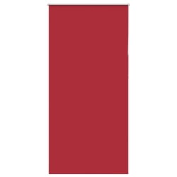 Store enrouleur occultant rouge largeur du tissu 105,7 cm 