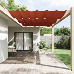 Auvent vertical Terre cuite 250x270 cm Tissu oxford 