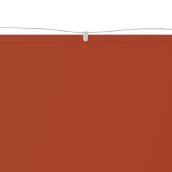 Auvent vertical Terre cuite 250x270 cm Tissu oxford 