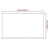 Auvent vertical Terre cuite 250x270 cm Tissu oxford 