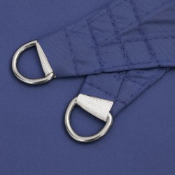 Voile de parasol tissu oxford triangulaire 3x4x4 m bleu 