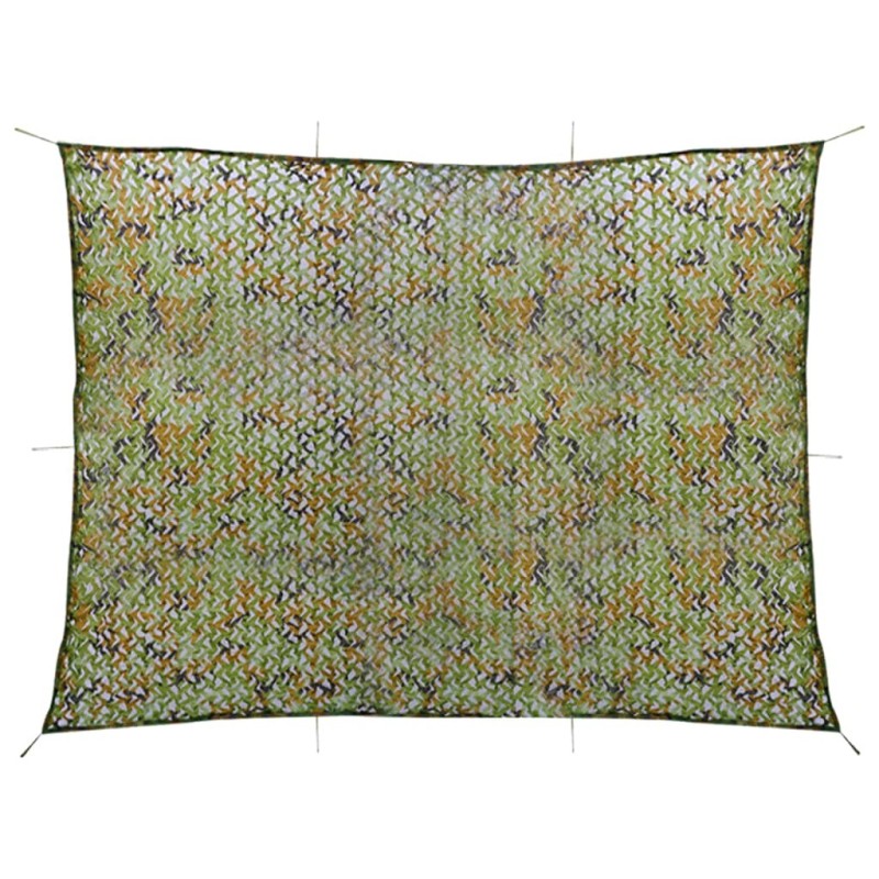 Filet de camouflage avec sac de rangement 2x4 m Vert Filet de camouflage avec sac de rangement 2x4 m Vert