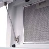 Hotte avec écran tactile Blanc 900 mm 
