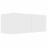 Ensemble de meubles TV 6 pcs Blanc Bois d'ingénierie 