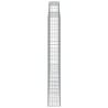 Paniers à gabions arqués 2 pcs 300x30x220/240 cm fer galvanisé 