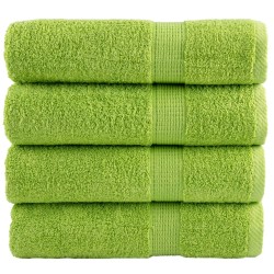 Essuie-mains de qualité supérieure SOLUND 4 pcs vert pomme 