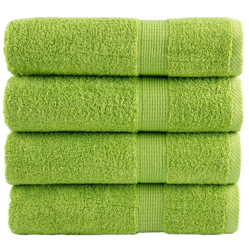 Essuie-mains de qualité supérieure SOLUND 4 pcs vert pomme 