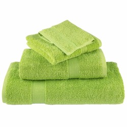 Essuie-mains de qualité supérieure SOLUND 4 pcs vert pomme 
