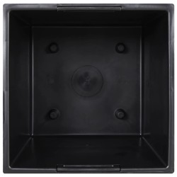 Jardinière et intérieur amovible blanc 21 /32 L rotin PP 