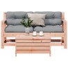 Salon de jardin 3 pcs avec coussins bois massif douglas 
