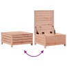 Salon de jardin 3 pcs avec coussins bois massif douglas 