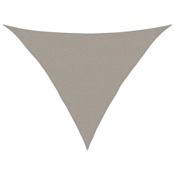 Voile d'ombrage 160 g/m² triangulaire 2,5x2,5x3,5 m PEHD 