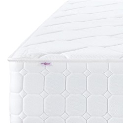 Matelas à ressorts ensachés dureté moyenne 140x200 cm 