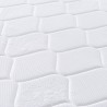 Matelas à ressorts ensachés dureté moyenne 140x200 cm 